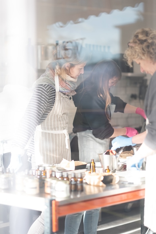 Workshop zeep maken
