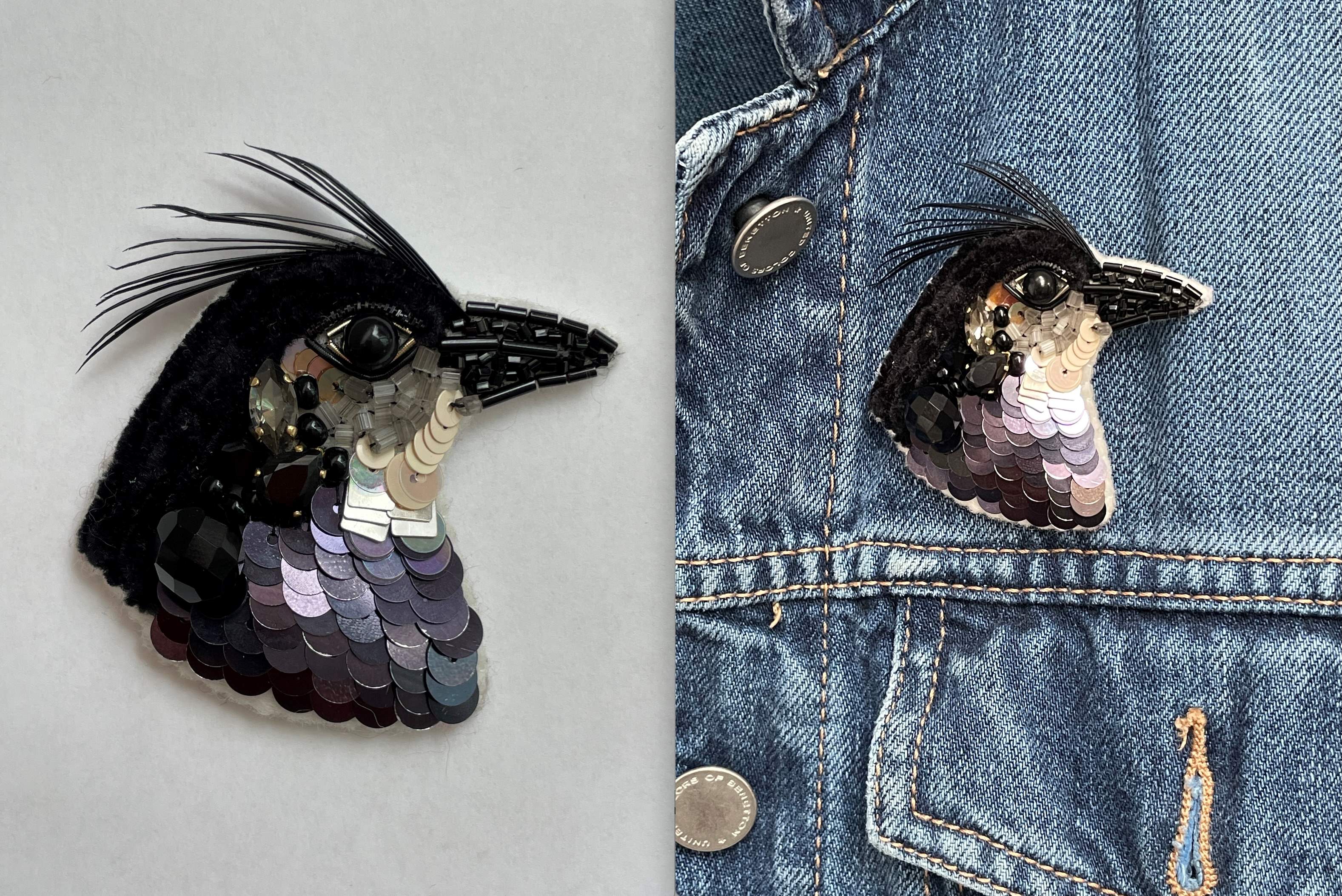 Workshop vogelbroche maken