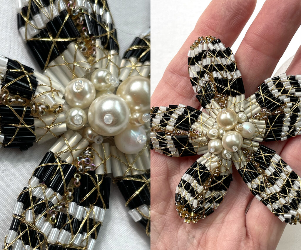 Workshop Eevees – Bloemenbroche borduren
