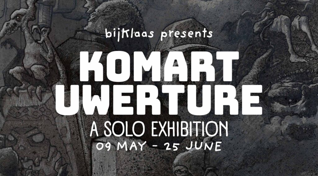 Expositie Komart Uwerture in urban gallery bijKlaas